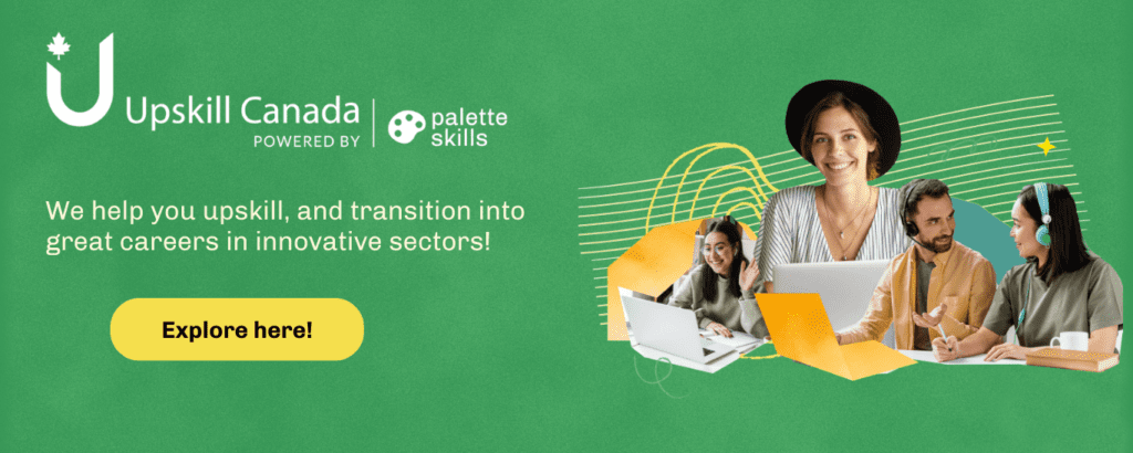 upskilling programs for new career by Palette Skills